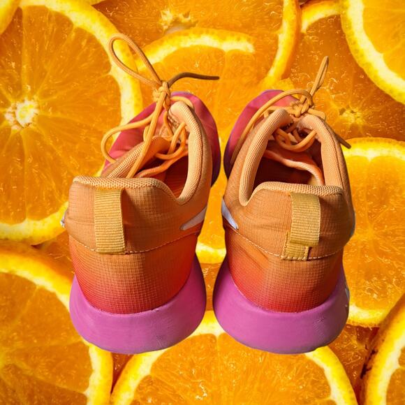 Nike‎ Women's Ombre Atomic Mango Roshe Run Athletic Shoes Size 8.5 - Picture 10 of 10
